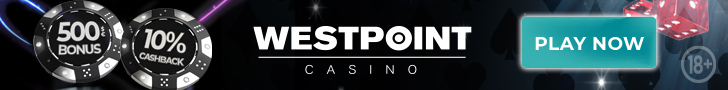 Get a €500 Welcome Bonus Package at Westpoint Casino